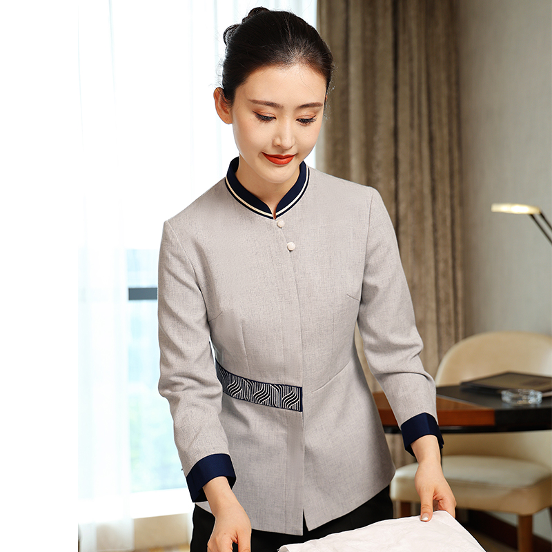 HT032-1070 – Women's Autumn/Winter Cleaning Uniform