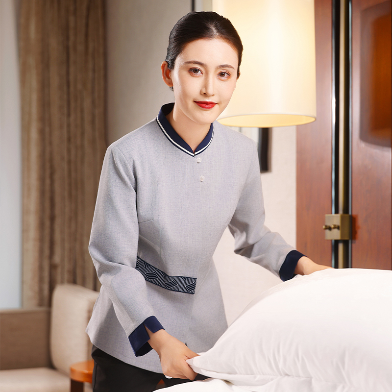 HT032-1070 – Women's Autumn/Winter Cleaning Uniform
