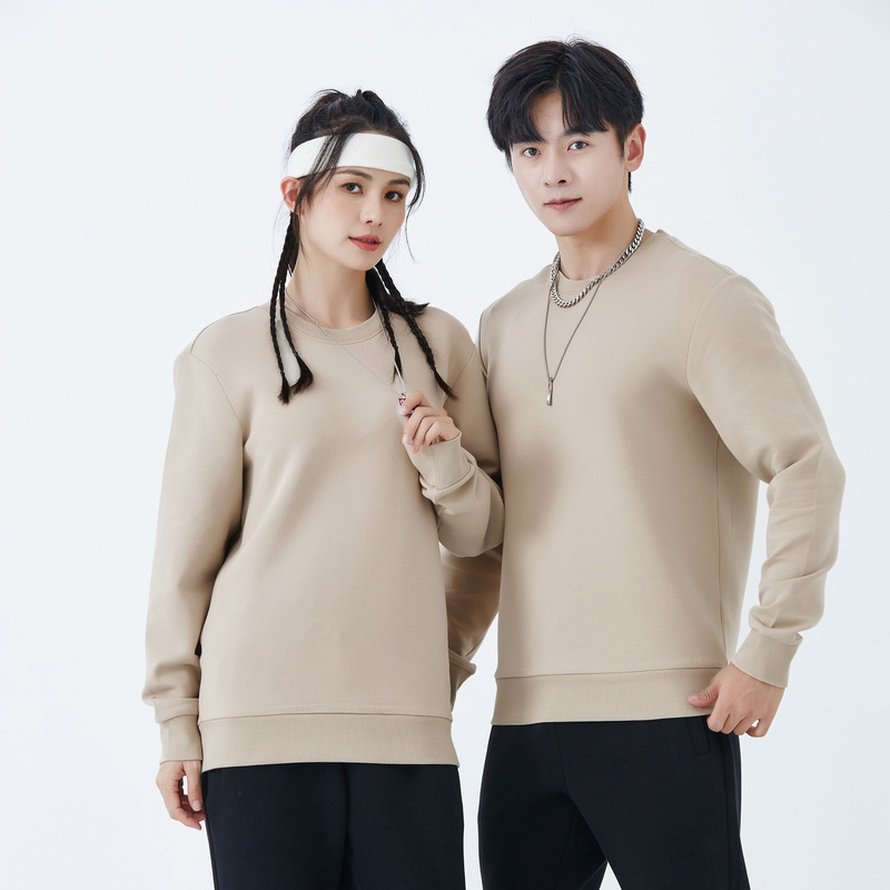 HT042-216 – Air-Layer Basic Crewneck Sweatshirt