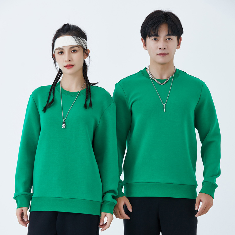 HT042-216 – Air-Layer Basic Crewneck Sweatshirt