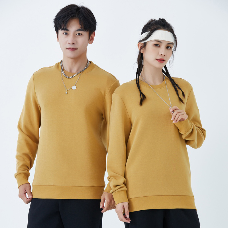 HT042-216 – Air-Layer Basic Crewneck Sweatshirt