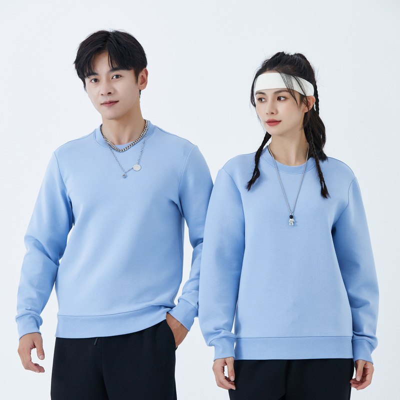 HT042-216 – Air-Layer Basic Crewneck Sweatshirt