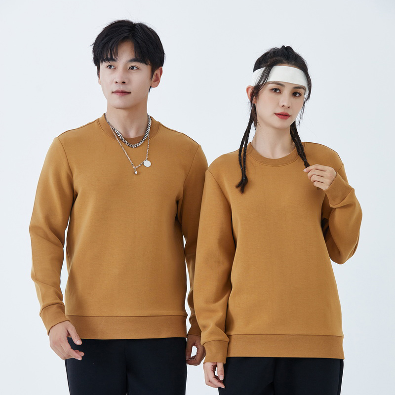 HT042-216 – Air-Layer Basic Crewneck Sweatshirt