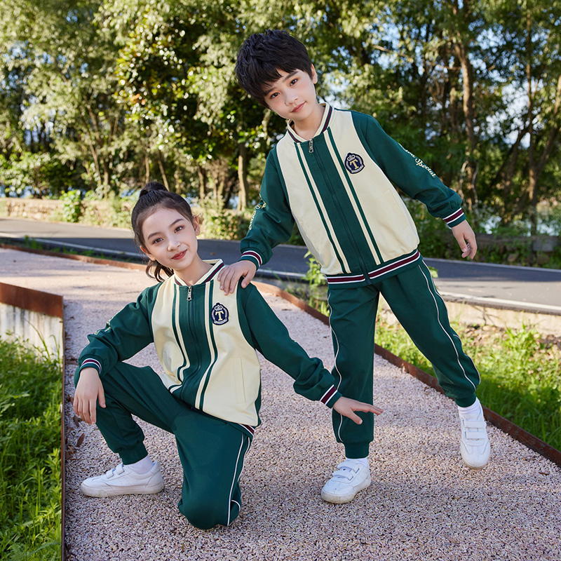 HT054-2249 – Spring/Autumn Bi-Stretch Ponte Roma Sportswear Set (Top & Pants)